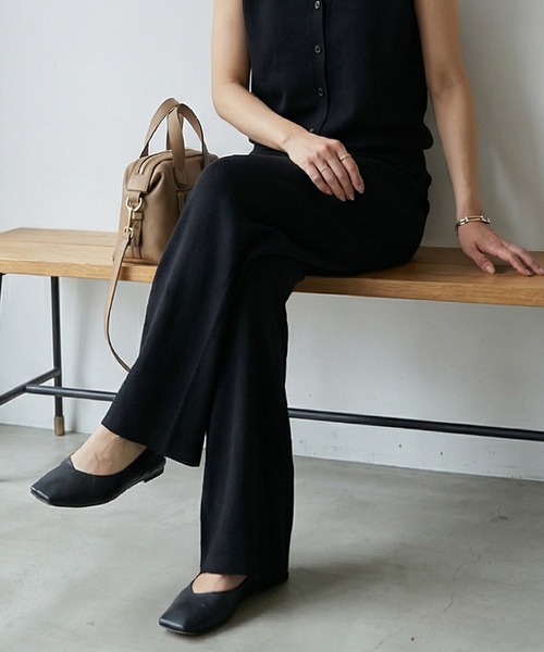 STYLE DELI（スタイルデリ）の「【DELI by】スムースニット３ピースセット（ニット/セーター・レディース・アイボリー/ブラック・FREE）」の7枚目の写真