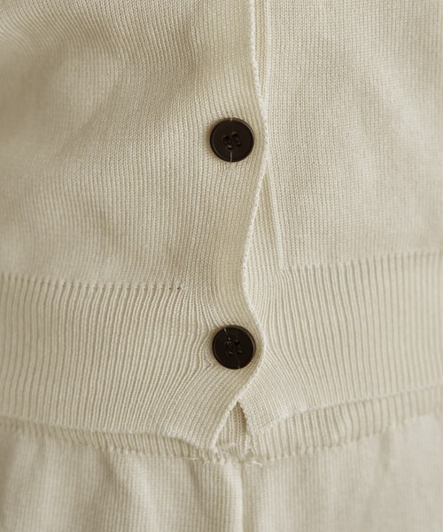 STYLE DELI（スタイルデリ）の「【DELI by】スムースニット３ピースセット（ニット/セーター・レディース・アイボリー/ブラック・FREE）」の10枚目の写真