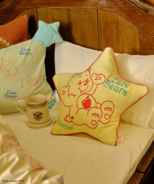 Casselini（キャセリーニ）の「Casselini HOME(キャセリーニ ホーム)【Care Bears[TM]】クッション（クッション/クッションカバー・レディース・ブラウン/ミント/イエロー/ブルー・FREE）」の7枚目の写真