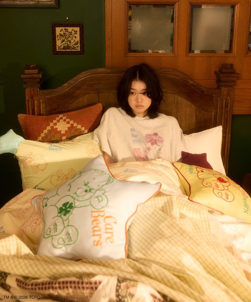 Casselini（キャセリーニ）の「Casselini HOME(キャセリーニ ホーム)【Care Bears[TM]】クッション（クッション/クッションカバー・レディース・ブラウン/ミント/イエロー/ブルー・FREE）」の9枚目の写真