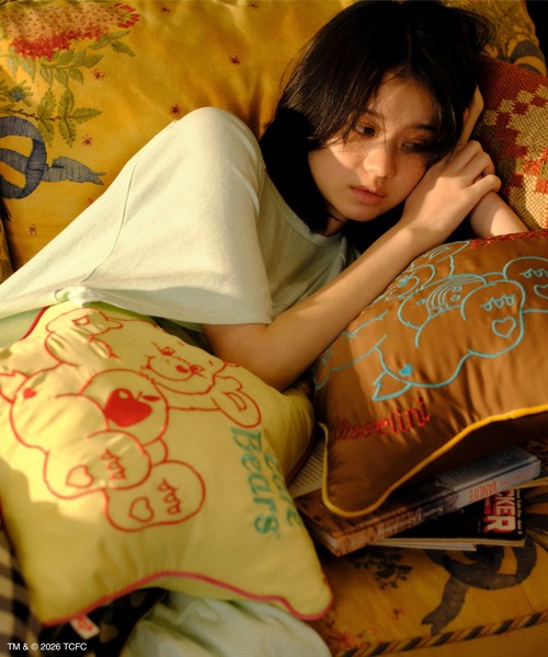 Casselini（キャセリーニ）の「Casselini HOME(キャセリーニ ホーム)【Care Bears[TM]】クッション（クッション/クッションカバー・レディース・ブラウン/ミント/イエロー/ブルー・FREE）」の14枚目の写真