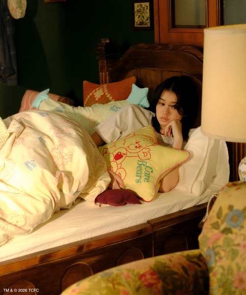 Casselini（キャセリーニ）の「Casselini HOME(キャセリーニ ホーム)【Care Bears[TM]】クッション（クッション/クッションカバー・レディース・ブラウン/ミント/イエロー/ブルー・FREE）」の19枚目の写真