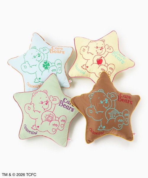 Casselini（キャセリーニ）の「Casselini HOME(キャセリーニ ホーム)【Care Bears[TM]】クッション（クッション/クッションカバー・レディース・ブラウン/ミント/イエロー/ブルー・FREE）」の20枚目の写真