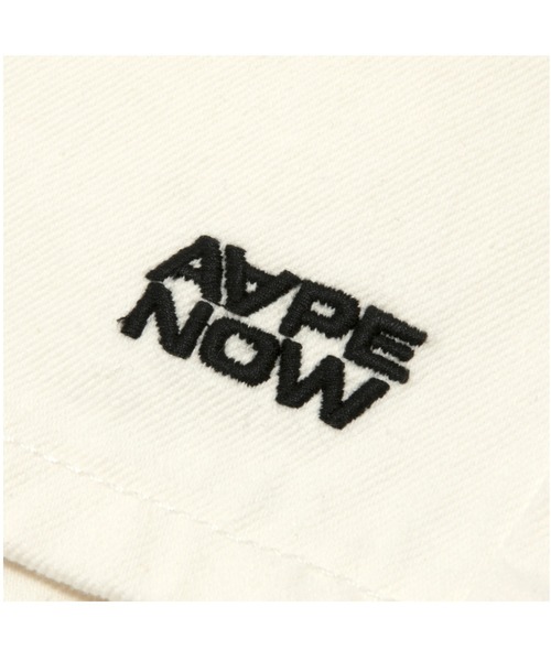 AAPE BY A BATHING APE(エーエイプバイアベイシングエイプ)の「AAPE NOW DENIM SHORTS(デニムパンツ・メンズ・ホワイト・LARGE/MEDIUM/X-LARGE/SMALL)」の4枚目の写真