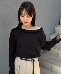 CAPRICIEUX LE'MAGE | バルーンネックロンT(Tシャツ/カットソー)