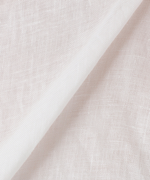 plage（プラージュ）の「Linen Tent Line シャツ（シャツ/ブラウス・レディース・ベージュ/ブルー系その他/ホワイト・FREE）」の8枚目の写真