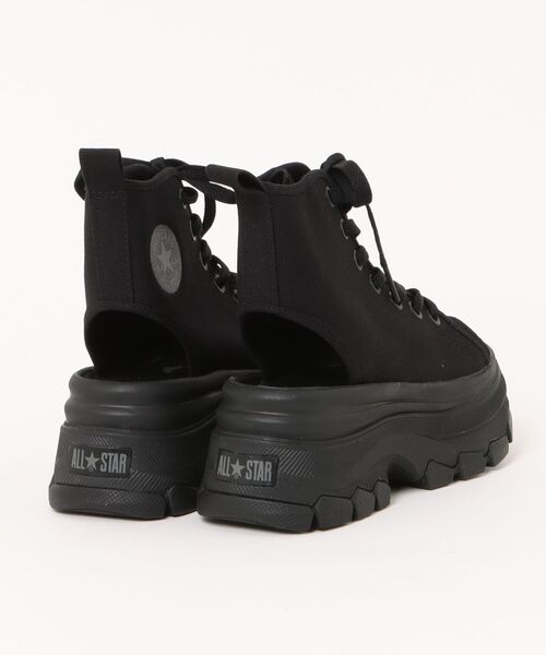CONVERSE(コンバース)の「《CONVERSE》ALL STAR TREKWAVE CUTOUT SANDAL オールスター トレックウエーブ カットアウト サンダル(サンダル・レディース・ブラック×ブラック/ブラック・23.0cm/24.0cm/25.0cm/22.0cm)」の3枚目の写真