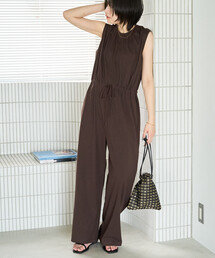 限定展開 <接触冷感・吸水速乾・UVカット・抗菌・防臭>STORATECH(ストラテック) ウエストリボン オールインワン