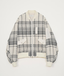 ability（アビリティ）の「VICTIM ヴィクティム / CHECK MA-1 JACKET チェックMA-1ジャケット / VTM-26-O-003（MA-1）」