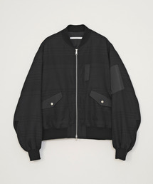 ability（アビリティ）の「VICTIM ヴィクティム / CHECK MA-1 JACKET チェックMA-1ジャケット / VTM-26-O-003（MA-1）」