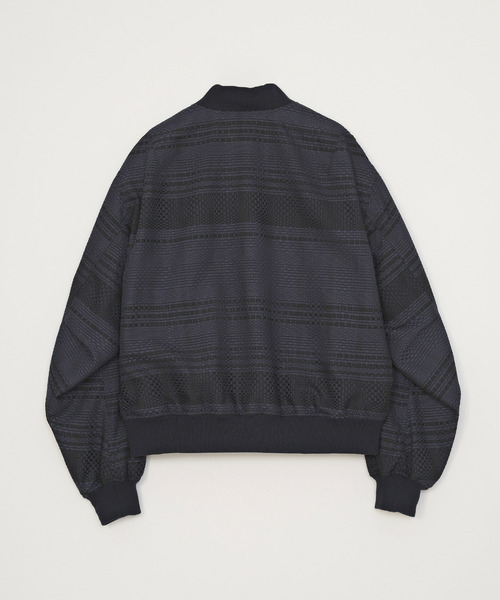 VICTIM(ヴィクティム)の「VICTIM ヴィクティム / CHECK MA-1 JACKET チェックMA-1ジャケット / VTM-26-O-003(MA-1・メンズ・ブラック/ネイビー/ホワイト・1/2)」の13枚目の写真