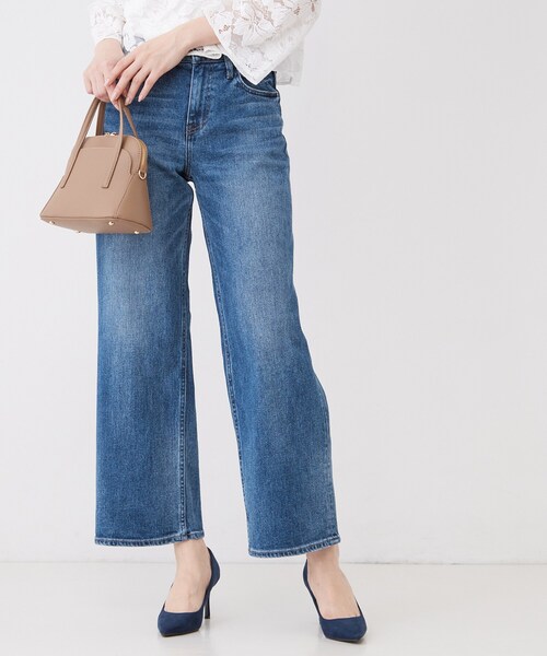 COUP DE CHANCE(クードシャンス)の「【デニムパンツ】Healthy Denim/ Pink Pepper Midrise(ピンクペッパー ミッドライズ)(デニムパンツ・レディース・ネイビー/ライトブルー・38/36/34/40)」の1枚目の写真