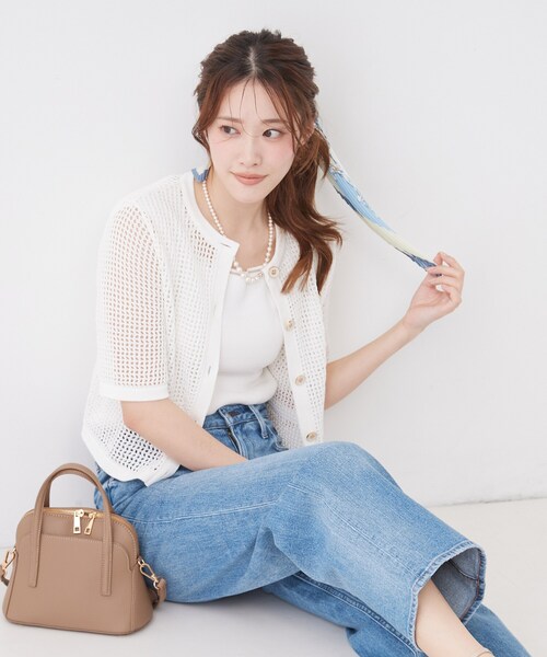 COUP DE CHANCE(クードシャンス)の「【デニムパンツ】Healthy Denim/ Pink Pepper Midrise(ピンクペッパー ミッドライズ)(デニムパンツ・レディース・ネイビー/ライトブルー・38/36/34/40)」の3枚目の写真