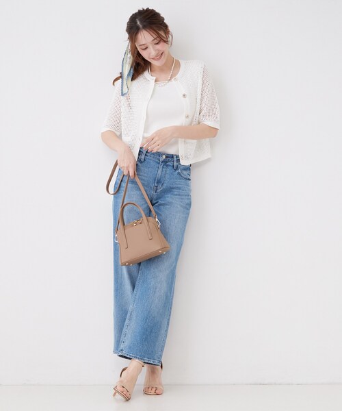 COUP DE CHANCE(クードシャンス)の「【デニムパンツ】Healthy Denim/ Pink Pepper Midrise(ピンクペッパー ミッドライズ)(デニムパンツ・レディース・ネイビー/ライトブルー・38/36/34/40)」の4枚目の写真
