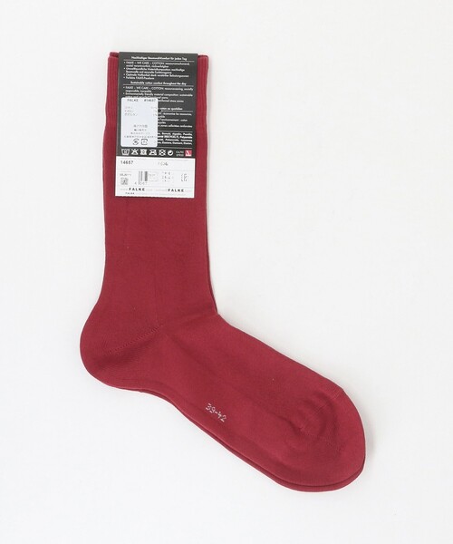 FALKE（ファルケ）の「＜FALKE＞FAMILY SOCKS/ソックス（ソックス/靴下・メンズ・ロイヤルブルー/ライム/ライトブルー/オリーブ/レッド/ネイビー/ダークブラウン/ライトグレー・39/42）」の8枚目の写真