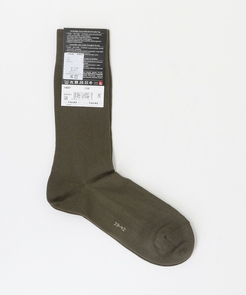 FALKE（ファルケ）の「＜FALKE＞FAMILY SOCKS/ソックス（ソックス/靴下・メンズ・ロイヤルブルー/ライム/ライトブルー/オリーブ/レッド/ネイビー/ダークブラウン/ライトグレー・39/42）」の4枚目の写真