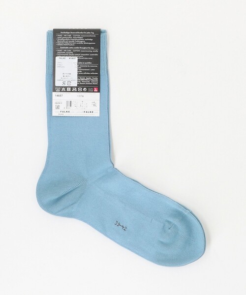 FALKE（ファルケ）の「＜FALKE＞FAMILY SOCKS/ソックス（ソックス/靴下・メンズ・ロイヤルブルー/ライム/ライトブルー/オリーブ/レッド/ネイビー/ダークブラウン/ライトグレー・39/42）」の6枚目の写真