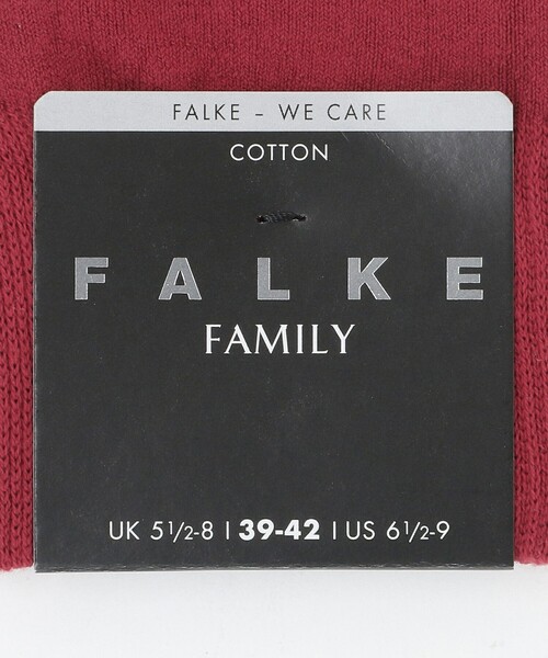 FALKE（ファルケ）の「＜FALKE＞FAMILY SOCKS/ソックス（ソックス/靴下・メンズ・ロイヤルブルー/ライム/ライトブルー/オリーブ/レッド/ネイビー/ダークブラウン/ライトグレー・39/42）」の15枚目の写真