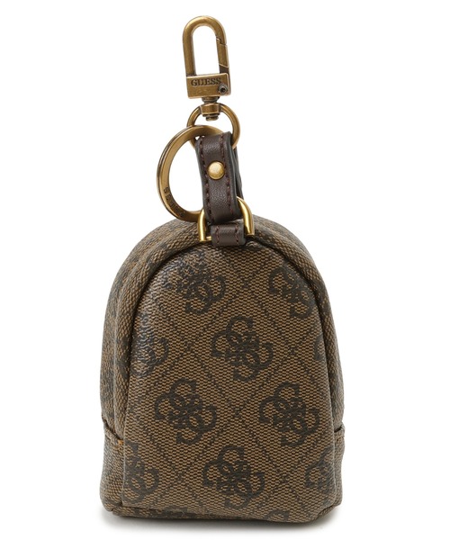 Guess（ゲス）の「MILANO Bag Charm キーリング キーホルダー（キーホルダー・メンズ・ブラウン/グレー・ONE SIZE）」の3枚目の写真