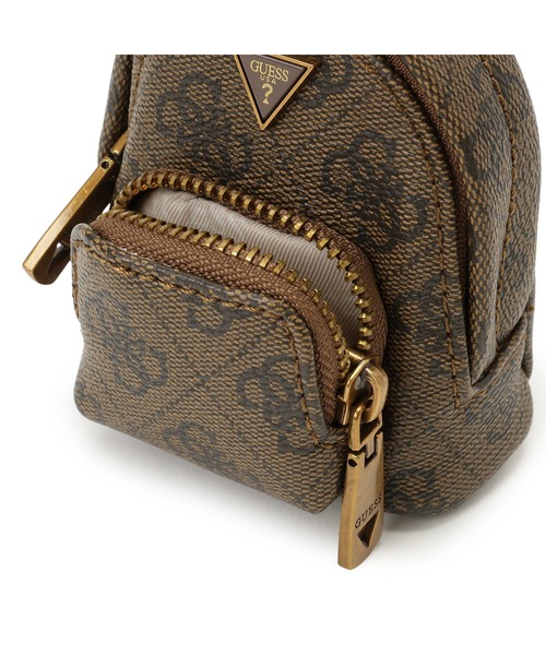 Guess（ゲス）の「MILANO Bag Charm キーリング キーホルダー（キーホルダー・メンズ・ブラウン/グレー・ONE SIZE）」の6枚目の写真