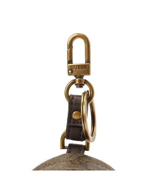 Guess（ゲス）の「MILANO Bag Charm キーリング キーホルダー（キーホルダー・メンズ・ブラウン/グレー・ONE SIZE）」の8枚目の写真