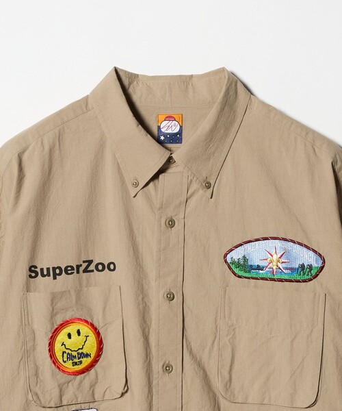 UNITED ARROWS & SONS(ユナイテッドアローズアンドサンズ)の「<SWJP> SuperZoo BOY SCOUT SHIRT/シャツ(シャツ/ブラウス・メンズ・ベージュ・FREE)」の3枚目の写真