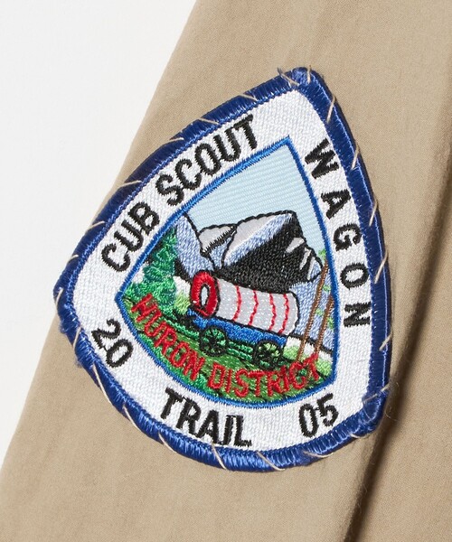 UNITED ARROWS & SONS(ユナイテッドアローズアンドサンズ)の「<SWJP> SuperZoo BOY SCOUT SHIRT/シャツ(シャツ/ブラウス・メンズ・ベージュ・FREE)」の10枚目の写真