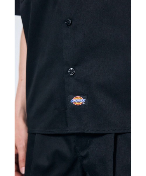 AZUL by moussy(アズールバイマウジー)の「【Dickies×AZUL】半袖ワークシャツ(シャツ/ブラウス・メンズ・ブラック/ベージュ・MEDIUM/LARGE/X-LARGE)」の13枚目の写真