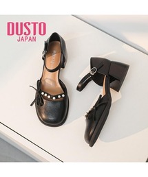 【DUSTO】"レディース リボン ストラップパンプス"(MA)