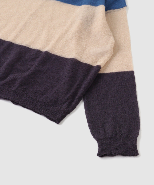 CASEY CASEY（ケイシーケイシー）の「CASEY CASEY(ケイシーケイシー) JUMPER（ニット/セーター・メンズ・ネイビー・FREE）」の4枚目の写真