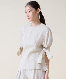 Tiara | リボンスリーブブラウス(シャツ/ブラウス)