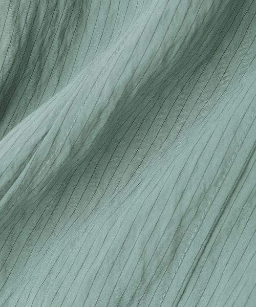 Tiara（ティアラ）の「リボンスリーブブラウス（シャツ/ブラウス・レディース・グリーン/アイボリー・FREE）」の11枚目の写真