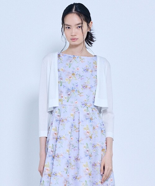 TOCCA(トッカ)の「AIRLY WINGS BOLERO ボレロ(カーディガン/ボレロ・レディース・ピンク系/ネイビー系/アイボリー系/シルバー系・SMALL/MEDIUM)」の19枚目の写真