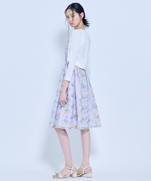 TOCCA(トッカ)の「AIRLY WINGS BOLERO ボレロ(カーディガン/ボレロ・レディース・ピンク系/ネイビー系/アイボリー系/シルバー系・SMALL/MEDIUM)」の10枚目の写真