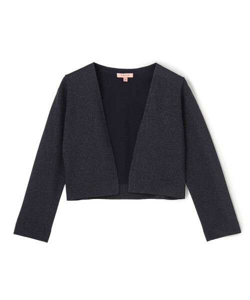 TOCCA(トッカ)の「AIRLY WINGS BOLERO ボレロ(カーディガン/ボレロ・レディース・ピンク系/ネイビー系/アイボリー系/シルバー系・SMALL/MEDIUM)」の8枚目の写真
