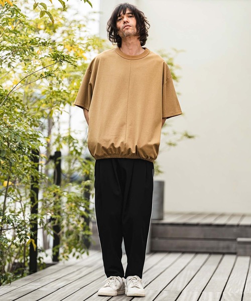CAMBIO(カンビオ)の「mp14962- Side Piping Line Tapered Ankle Slacks スラックスパンツ(S68626cmb)(スラックス・メンズ・チャコールグレー/ブラック・L/M/S)」の20枚目の写真