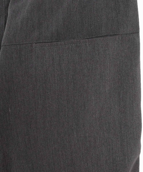 CAMBIO(カンビオ)の「mp14962- Side Piping Line Tapered Ankle Slacks スラックスパンツ(S68626cmb)(スラックス・メンズ・チャコールグレー/ブラック・L/M/S)」の9枚目の写真