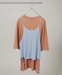 RhodolirioN/Camisole Top & Loose-fitting T