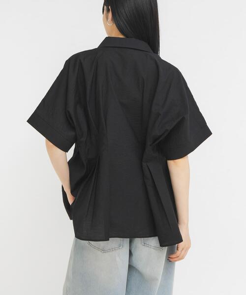 KBF（ケイビーエフ）の「ウエストタックドルマンブラウス（シャツ 