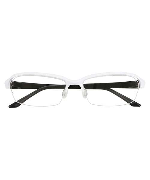 Off-White™ スクエアフレーム メガネ スクエア型 メガネ横長 軽量 眼鏡 伊達めがね 度付きレンズ交換 度あり