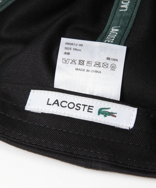 LACOSTE（ラコステ）の「【LACOSTE(ラコステ)】L CAP（キャップ・メンズ・ベージュ/ブラック・FREE）」の13枚目の写真