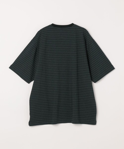 SHIPS any(シップス エニィ)の「SHIPS any:〈接触冷感〉マルチ ボーダー ポケット Tシャツ◇(Tシャツ/カットソー・メンズ・ブラウン/オリーブ/チャコールグレー/グレー・X-LARGE/LARGE/MEDIUM/SMALL)」の10枚目の写真
