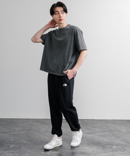 THE NORTH FACE（ザノースフェイス）の「THE NORTH FACE ザ・ノースフェイス M S SIMPLE DOME LIGHT REGULAR TAPERED JOGGER レギュラーフィットテーパードスウェットジョガーパンツ（スウェットパンツ・メンズ・ネイビー/ベージュ/ブラック・L/M/S/XL）」の7枚目の写真