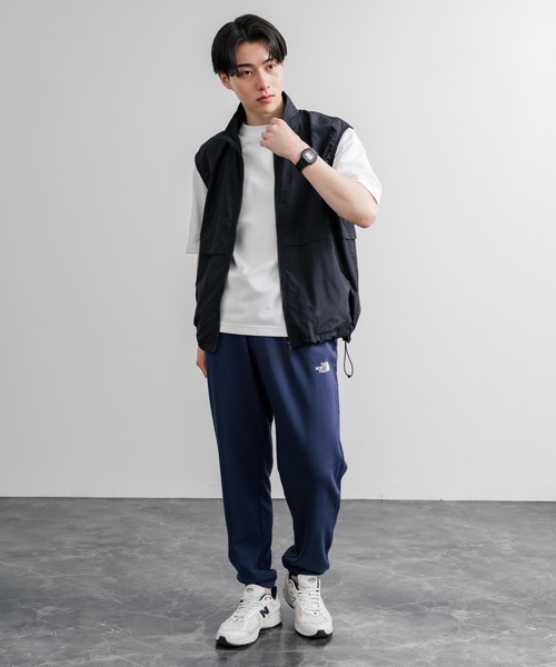 THE NORTH FACE（ザノースフェイス）の「THE NORTH FACE ザ・ノースフェイス M S SIMPLE DOME LIGHT REGULAR TAPERED JOGGER レギュラーフィットテーパードスウェットジョガーパンツ（スウェットパンツ・メンズ・ネイビー/ベージュ/ブラック・L/M/S/XL）」の21枚目の写真