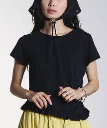 FRILL HEM TOP