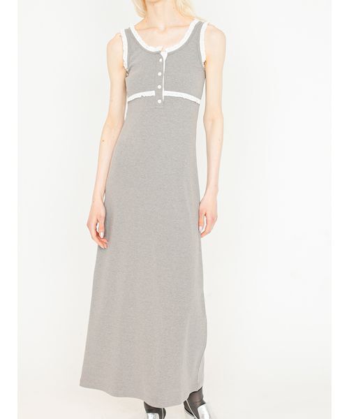 SORIN(ソリン )の「Lace Decorated Cut Dress/レースデコレート カットドレス(ワンピース・レディース・ブラック/グレー/オフホワイト・38/36)」の3枚目の写真