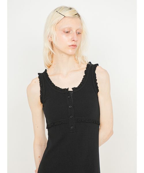 SORIN(ソリン )の「Lace Decorated Cut Dress/レースデコレート カットドレス(ワンピース・レディース・ブラック/グレー/オフホワイト・38/36)」の7枚目の写真
