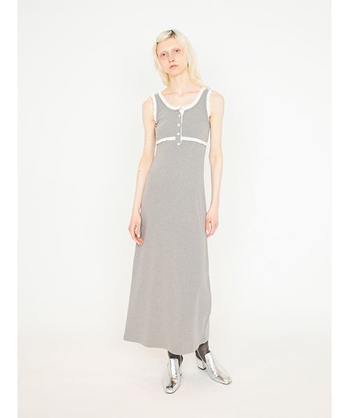 SORIN(ソリン )の「Lace Decorated Cut Dress/レースデコレート カットドレス(ワンピース・レディース・ブラック/グレー/オフホワイト・38/36)」の4枚目の写真