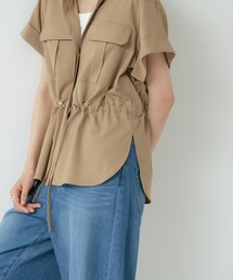 Comfy SET UP|サファリシャツ【セットアップ対応/通勤/カセット服/接触冷感/UVカット】