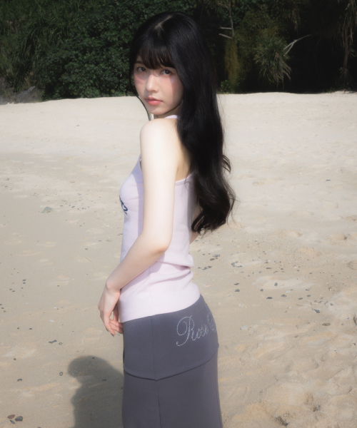 ROSEFRANTZ（ロゼフランツ）の「Round Patch Sleeveless [Pink]（Tシャツ/カットソー・レディース・PINK・OS）」の2枚目の写真